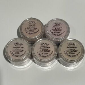 Nail Powder Set - Nude, Pink, Tan Shades